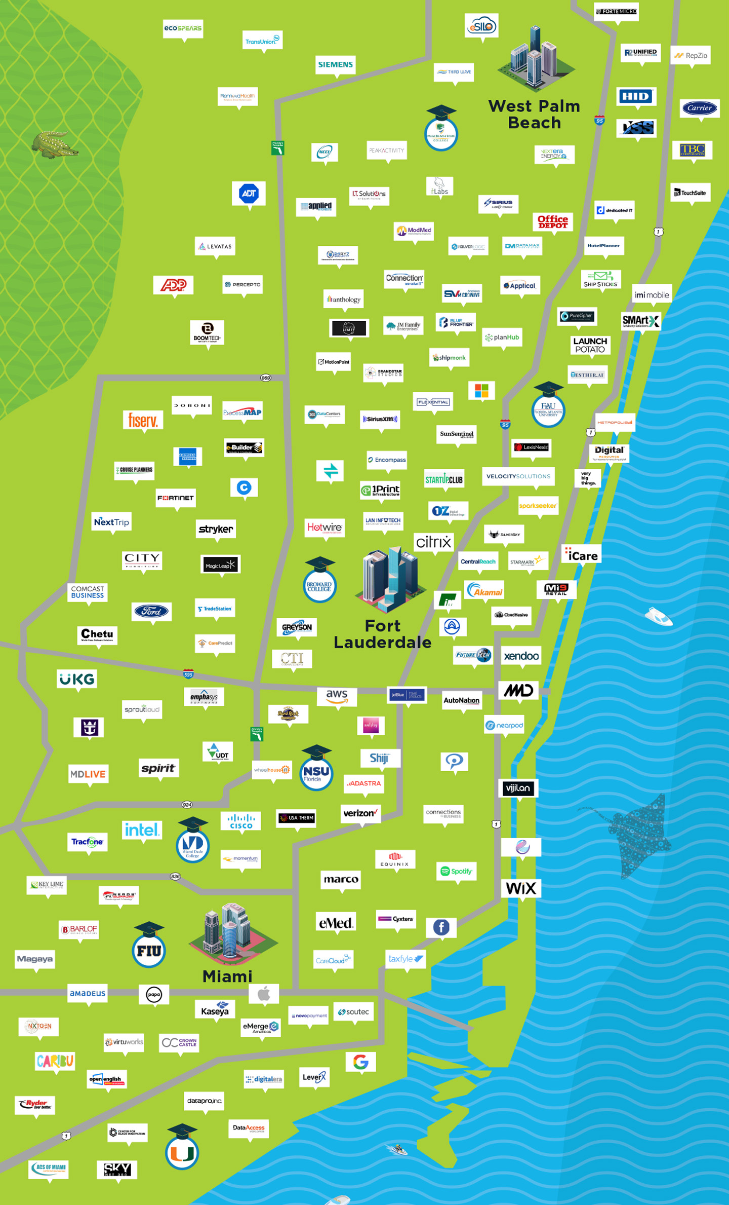 TechGateway Map